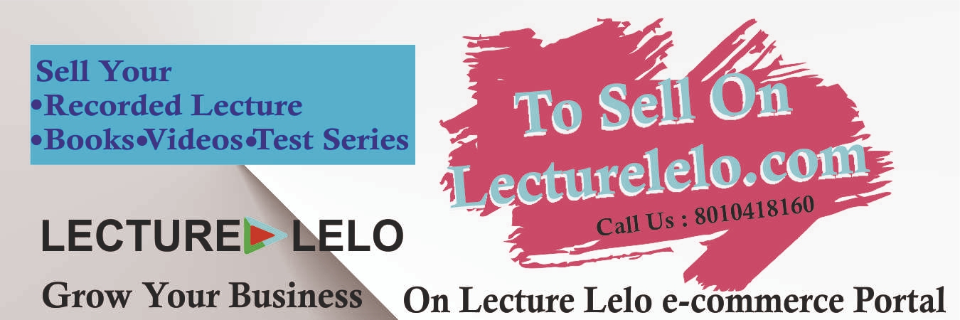 Sell Your Video Lectures, Test Series, Books and Study Material